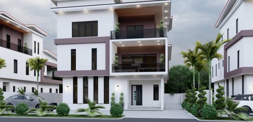 Timeless Court-  4 Bedroom Fully-Detached Duplex with Pent Floor
